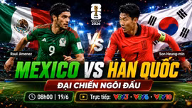 Nhận định Mexico vs Hàn Quốc 8h 19/6: Đại chiến ngôi đầu bảng A