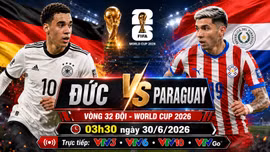 Nhận định Đức vs Paraguay 3h30 ngày 30/6: Cỗ xe tăng vào cửa khó