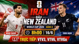 Nhận định Iran vs New Zealand 8h 16/6: Trận đấu then chốt bảng G