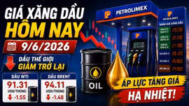 Giá xăng dầu hôm nay 9/6: Dầu thế giới quay đầu giảm mạnh