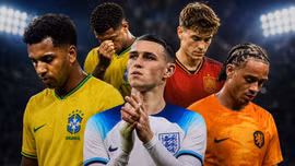Rodrygo, Foden và danh sách gây sốc vắng mặt ở World Cup 2026