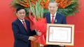 Lễ trao Huy hiệu 45 năm tuổi Đảng tặng Tổng Bí thư Tô Lâm