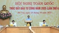 Nêu cao tinh thần trách nhiệm, nỗ lực hoàn thành mục tiêu giải ngân vốn đầu tư công năm 2025