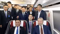 Tổng Bí thư, Chủ tịch nước Tô Lâm đi thăm thành phố Nam Ninh (Trung Quốc) bằng tàu cao tốc