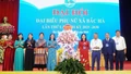 Tổ chức thành công Đại hội đại biểu Phụ nữ xã Bắc Hà lần thứ I