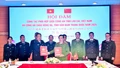 Công an tỉnh Lào Cai hội đàm với Cục Công an châu Hồng Hà (Trung Quốc)