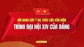 Tổ chức lấy ý kiến nhân dân đối với dự thảo các văn kiện trình Đại hội XIV của Đảng