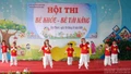 Sôi nổi Hội thi “Bé khỏe - Bé tài năng” Trường Mầm non Hợp Thành 
