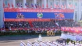 Lễ kỷ niệm, diễu binh, diễu hành chào mừng 50 năm Quốc khánh Lào