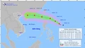 Siêu bão RAGASA hướng về Biển Đông