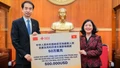 Tiếp nhận 500.000 USD hỗ trợ khắc phục hậu quả mưa lũ từ Chính phủ Trung Quốc