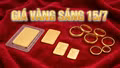 Giá vàng sáng 15/7: Vàng miếng đồng loạt giảm mạnh, vàng nhẫn biến động không đồng nhất