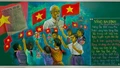 Thầy giáo tái hiện khoảnh khắc lịch sử 2/9 bằng phấn màu