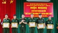 Ban Chỉ huy Phòng thủ Khu vực 4 - Nghĩa Lộ sơ kết thi đua cao điểm “Phất cao cờ hồng tháng Tám - Thi đua giành 3 nhất” 