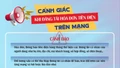 Cảnh giác khi đăng tải hóa đơn tiền điện trên mạng