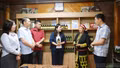 Phó Chủ tịch HĐND tỉnh Hoàng Thị Thanh Bình khảo sát mô hình trồng và chế biến sản phẩm từ cây dược liệu tại xã Tả Phìn