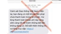 Lừa đảo thông báo lỗi vi phạm giao thông