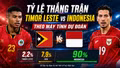 Tỷ lệ thắng trận Timor Leste vs Indonesia 17h00 hôm nay 31/7 theo máy tính dự đoán