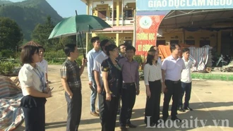 Lãnh đạo tỉnh kiểm tra công tác chuẩn bị năm học mới tại các địa phương