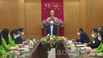 Thường trực Tỉnh ủy gặp mặt Đoàn đại biểu tham dự Đại hội đại biểu Phụ nữ toàn quốc lần thứ XIII