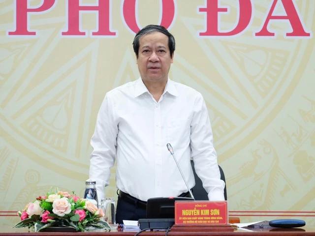 Bộ trưởng Nguyễn Kim Sơn cảm ơn và đánh giá cao tinh thần chia sẻ, trách nhiệm của UBND TP.Đà Nẵng trong việc tổ chức đại hội. Bộ trưởng Nguyễn Kim Sơn cảm ơn và đánh giá cao tinh thần chia sẻ, trách nhiệm của UBND TP.Đà Nẵng trong việc tổ chức đại hội.