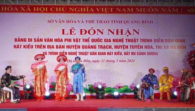 Hát kiều thể hiện tính độc đáo và giàu sức sáng tạo.