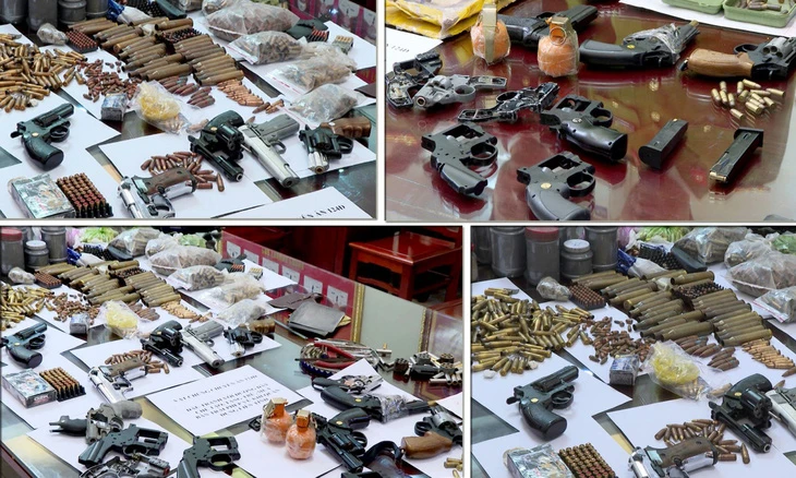 Tang vật vụ án.