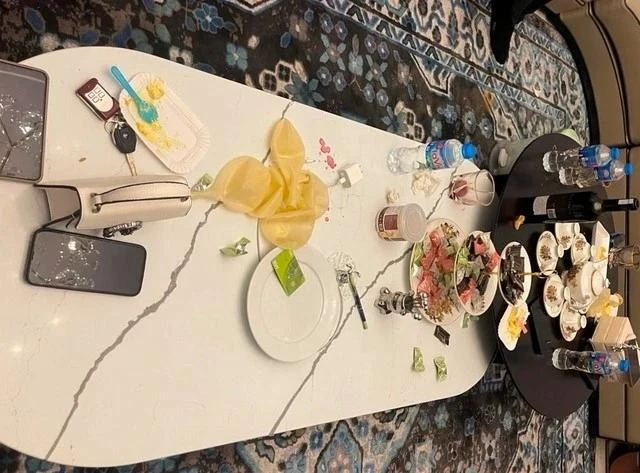 Tang vật thu giữ tại nhà Huyền trong khu đô thị V.I.