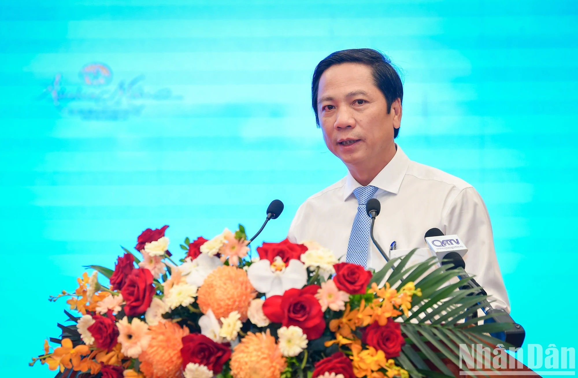 Phó Chủ tịch Ủy ban nhân dân tỉnh Quảng Trị chia sẻ về các hoạt động trong khuôn khổ Lễ hội Vì hòa bình năm 2024.