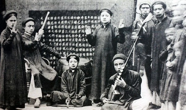 Ca trù hồi đầu thế kỷ 20.