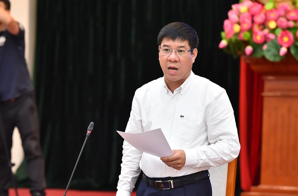 Cục trưởng Cục Quản lý chất lượng giáo dục Huỳnh Văn Chương.