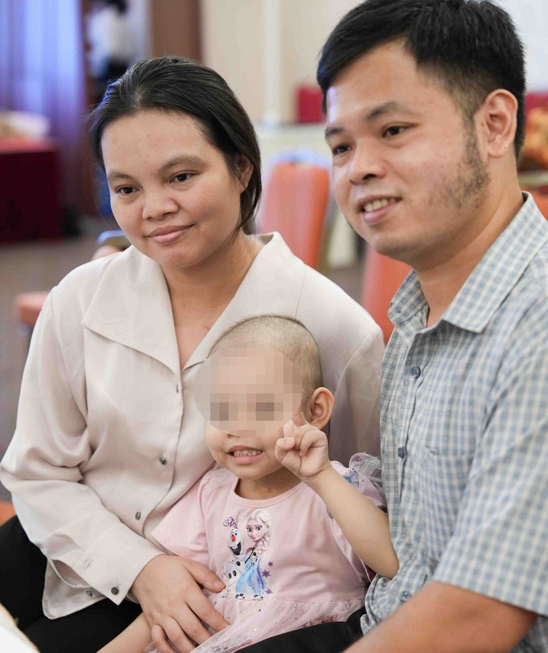 Bệnh nhi đã lui bệnh sau khi được sử dụng liệu pháp tế bào CAR-T. Bệnh nhi đã lui bệnh sau khi được sử dụng liệu pháp tế bào CAR-T.
