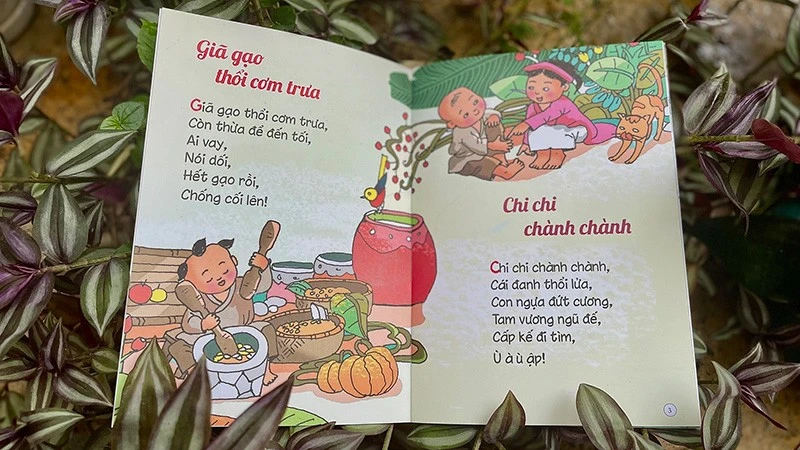 Nội dung trong bộ "Đồng dao cho bé".