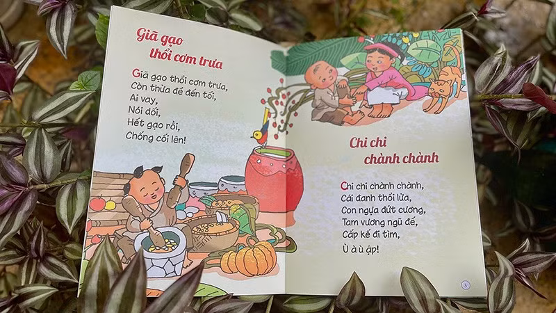 Nội dung trong bộ "Đồng dao cho bé".