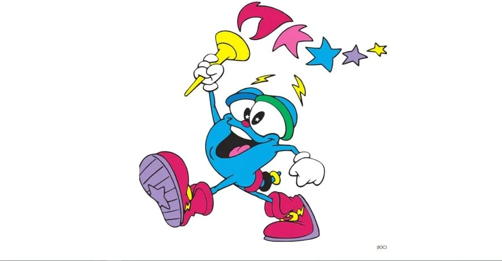 Linh vật tại Thế Vận hội Atlanta 1996.