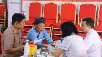 Nhiều hoạt động an sinh xã hội tại thôn Làng Nủ, xã Phúc Khánh