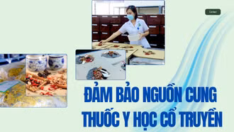 Đảm bảo nguồn cung thuốc y học cổ truyền