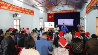 Xã Bát Xát đẩy mạnh thực hiện hoạt động truyền thông Dự án 8