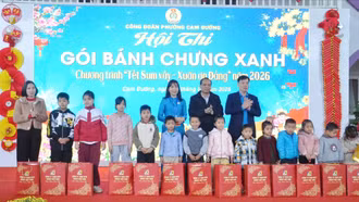 Tết sẻ chia - Xuân ấm áp cho đoàn viên, người lao động Lào Cai