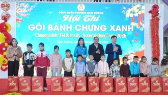 Tết sẻ chia - Xuân ấm áp cho đoàn viên, người lao động Lào Cai