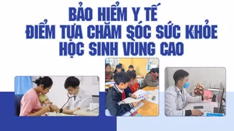 Bảo hiểm y tế - điểm tựa chăm sóc sức khỏe học sinh vùng cao