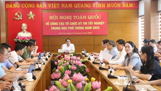 Hội nghị toàn quốc về công tác tổ chức kỳ thi tốt nghiệp THPT năm 2025