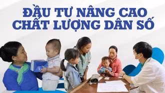 Đầu tư nâng cao chất lượng dân số