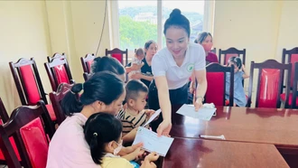 Trao yêu thương đến bệnh nhi