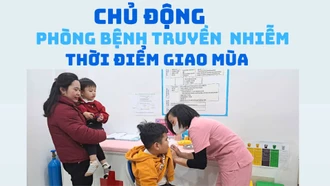 Chủ động phòng bệnh truyền nhiễm thời điểm giao mùa