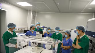 Thẩm định công nhận được thực hiện kỹ thuật thụ tinh trong ống nghiệm tại Bệnh viện Sản - Nhi tỉnh