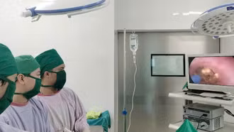 Bệnh viện Đa khoa huyện Mường Khương triển khai thành công kỹ thuật nội soi ngược dòng tán sỏi niệu quản bằng laser