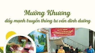 Mường Khương đẩy mạnh truyền thông tư vấn dinh dưỡng