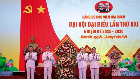 Đảng bộ Học viện Hải quân tổ chức Đại hội đại biểu lần thứ XXI
