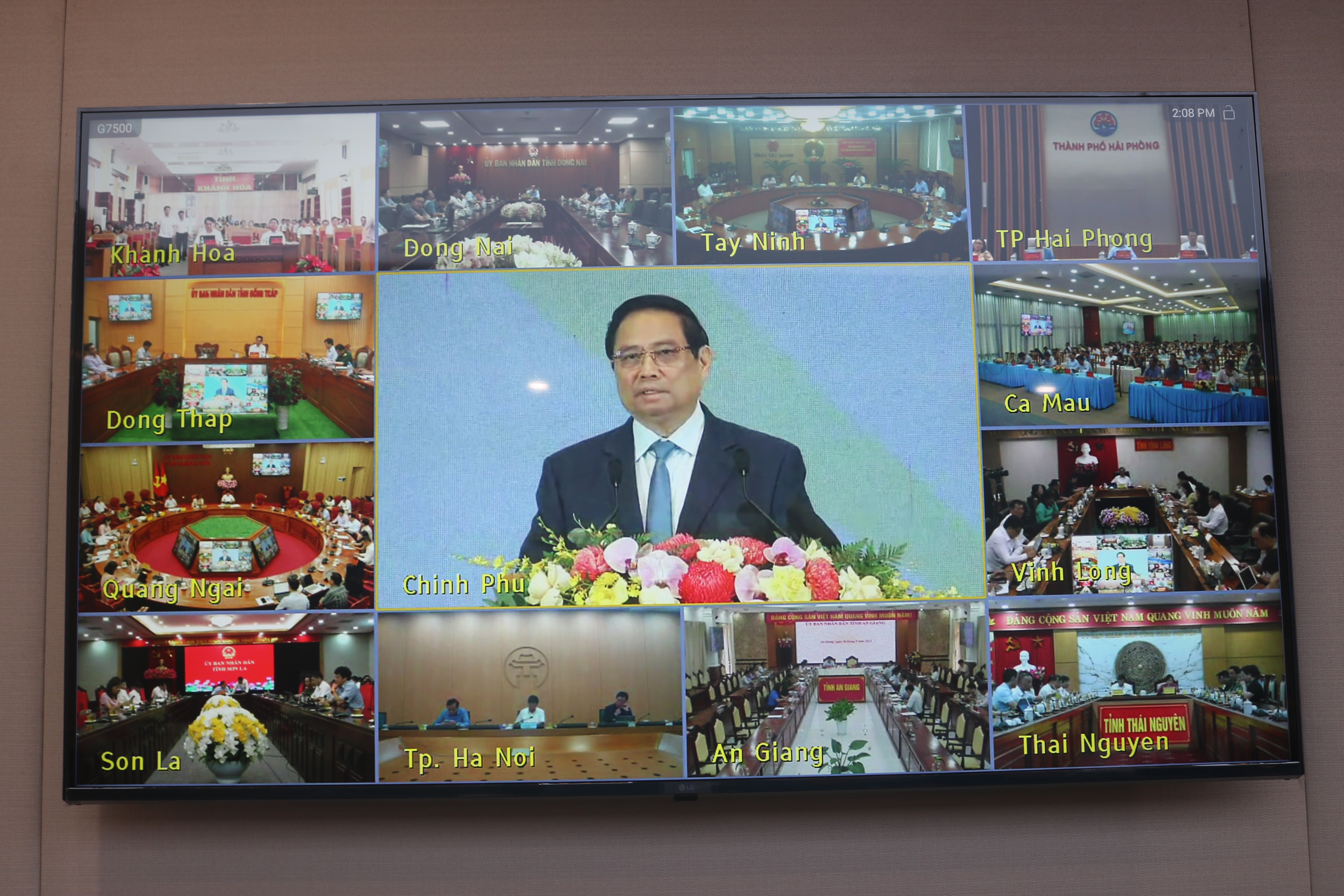 Thủ tướng Chính phủ Phạm Minh Chính - Trưởng Ban Chỉ đạo Trung ương triển khai xóa NT - NDN trên phạm vi cả nước phát biểu và chỉ đạo tại Hội nghị. img-4887.jpg